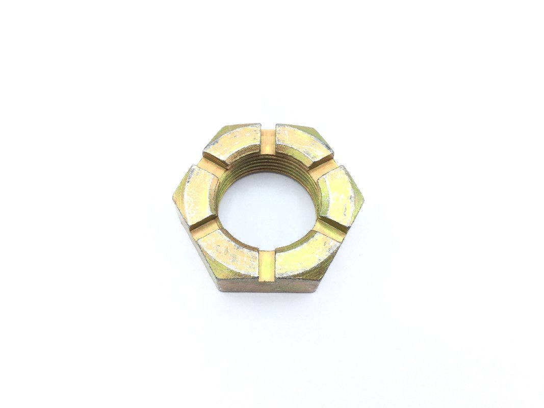 Plain Slotted Hexagon Nuts